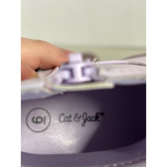 Cat & Jack Wonder Nation Toddler Girls Shoes Size 6 Bundle Pink Purple Black 3pk - Picture 8 of 9